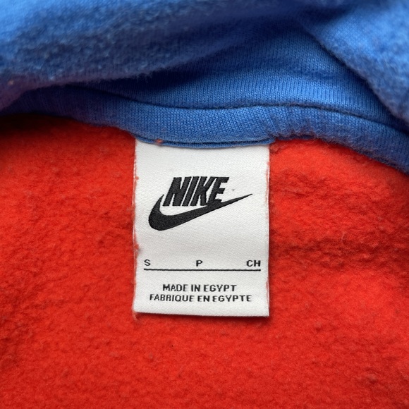 Nike Sportswear Hoodie Red/Blue S - Picture 5 of 6